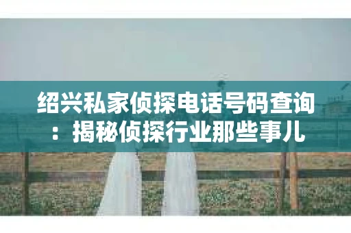 绍兴私家侦探电话号码查询：揭秘侦探行业那些事儿