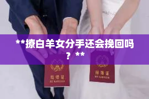 **撩白羊女分手还会挽回吗？**