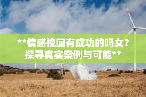 **情感挽回有成功的吗女？探寻真实案例与可能**