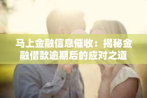 马上金融信息催收：揭秘金融借款逾期后的应对之道