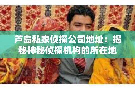 芦岛私家侦探公司地址：揭秘神秘侦探机构的所在地